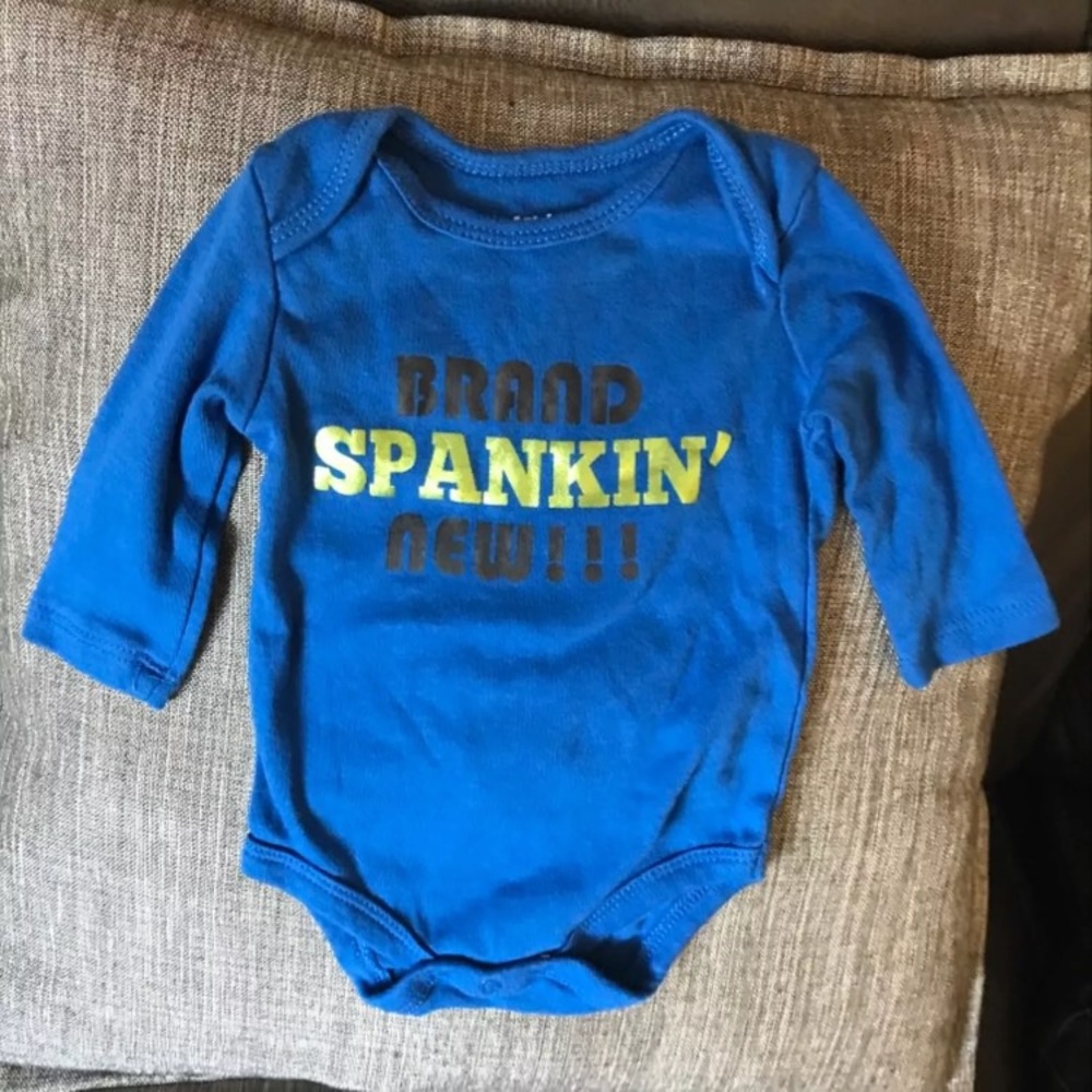 Brand Spankin New Onesie