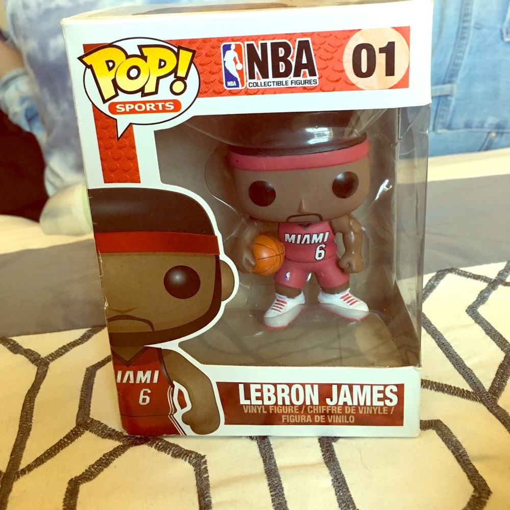 NBA Lebron James Collection Figures Miami Heat