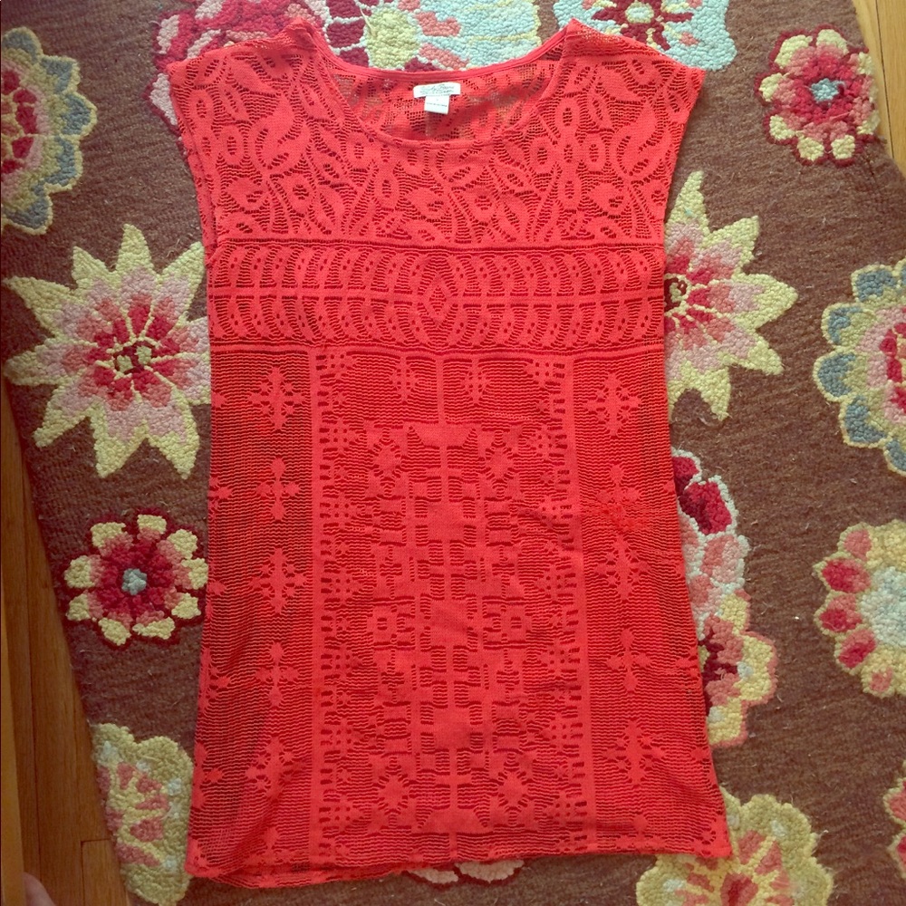Dress Lucky Aztec coral knit
