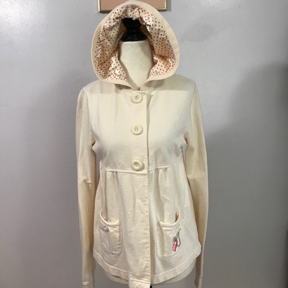 Roxy Jackets & Blazers - Roxy Hooded Cotton Jacket- Med