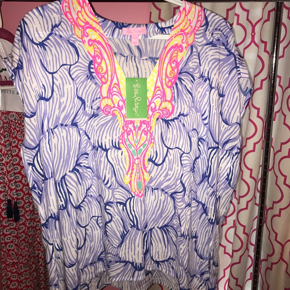 Lilly Pulitzer Sydney Caftan top