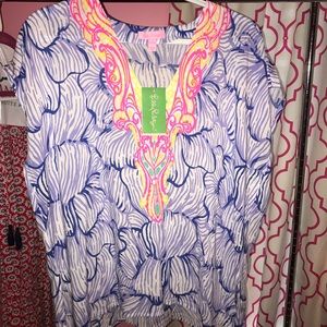 Lilly Pulitzer Sydney Caftan top