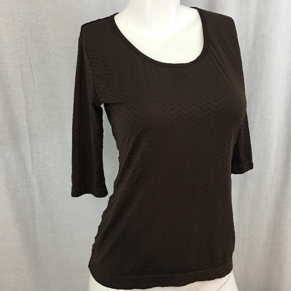 SOLD 💜Size Medium Nike Golf 3/4 Sleeve Shirt Top - Picture 5 of 8