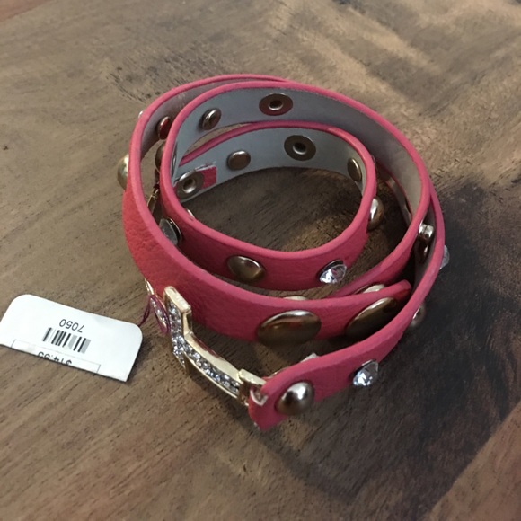 Wrap faux crystal bracelet - Picture 2 of 2