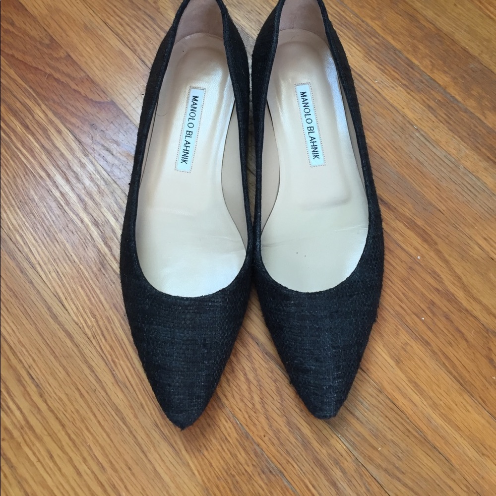 Manolo blahnik flats