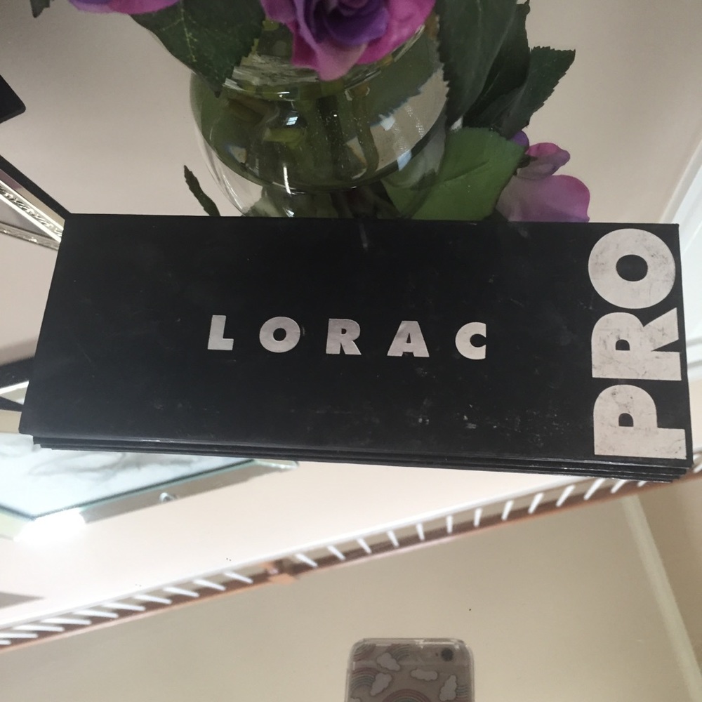 Lorac Pro Palette eyeshadow. 70% left.