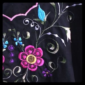 Embroidered Mexican blouse