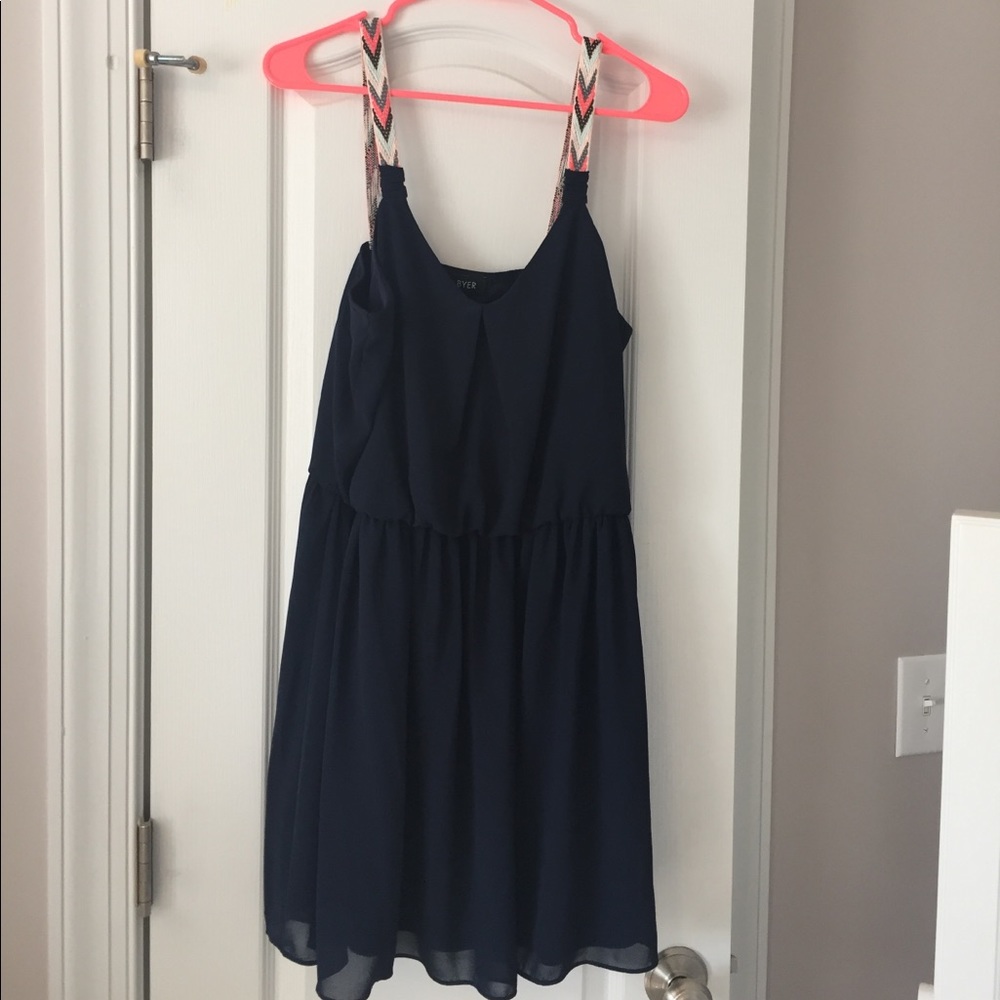 Navy blue dress