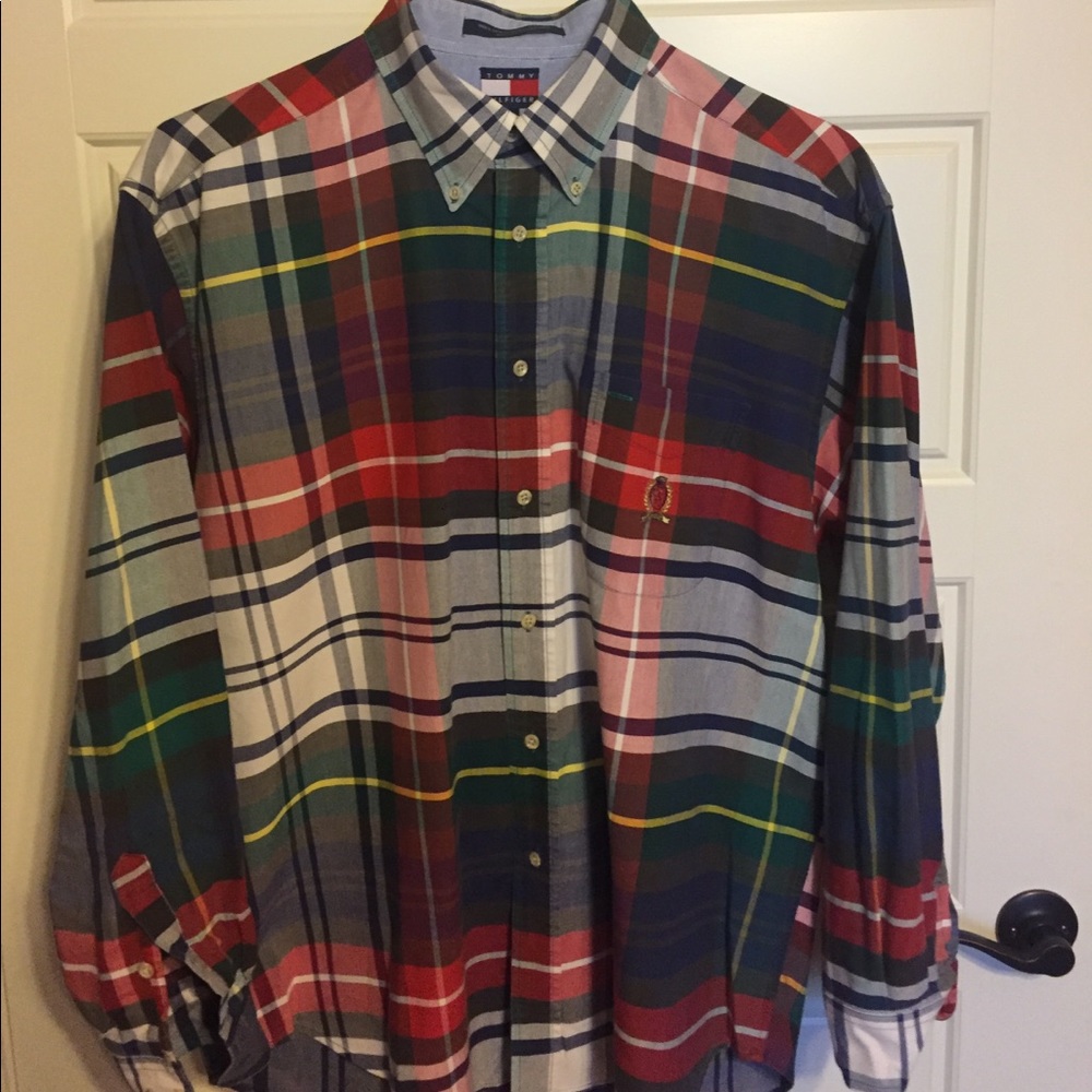 Tommy Hilfiger Men's Casual Button Up