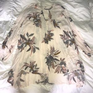 Free people tea tree tunic dress