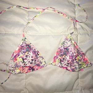 Victoria's Secret triangle swim top