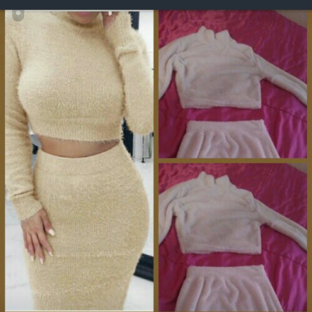 Womens 2 piece skirt set