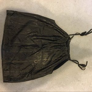 Madewell brand, Size 2 metallic stripe tank top