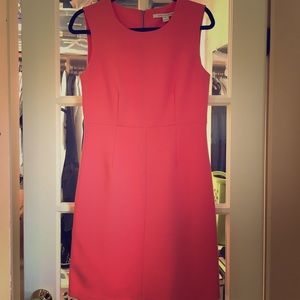NWOT Diane von Furstenberg coral shift dress size8