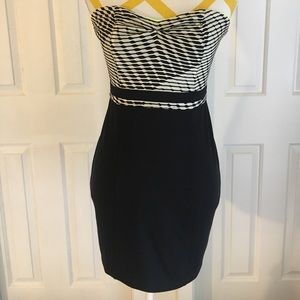 Urban Outfitters Body con dress with neon trim