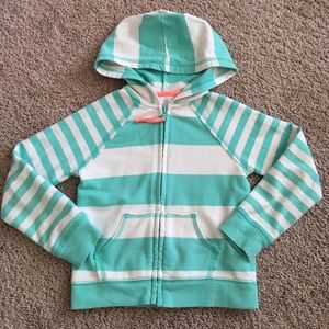 Arizona Jeans | Full-Zip Striped Sweater