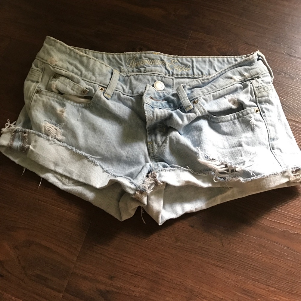 American eagle destroyed short cut off rolled