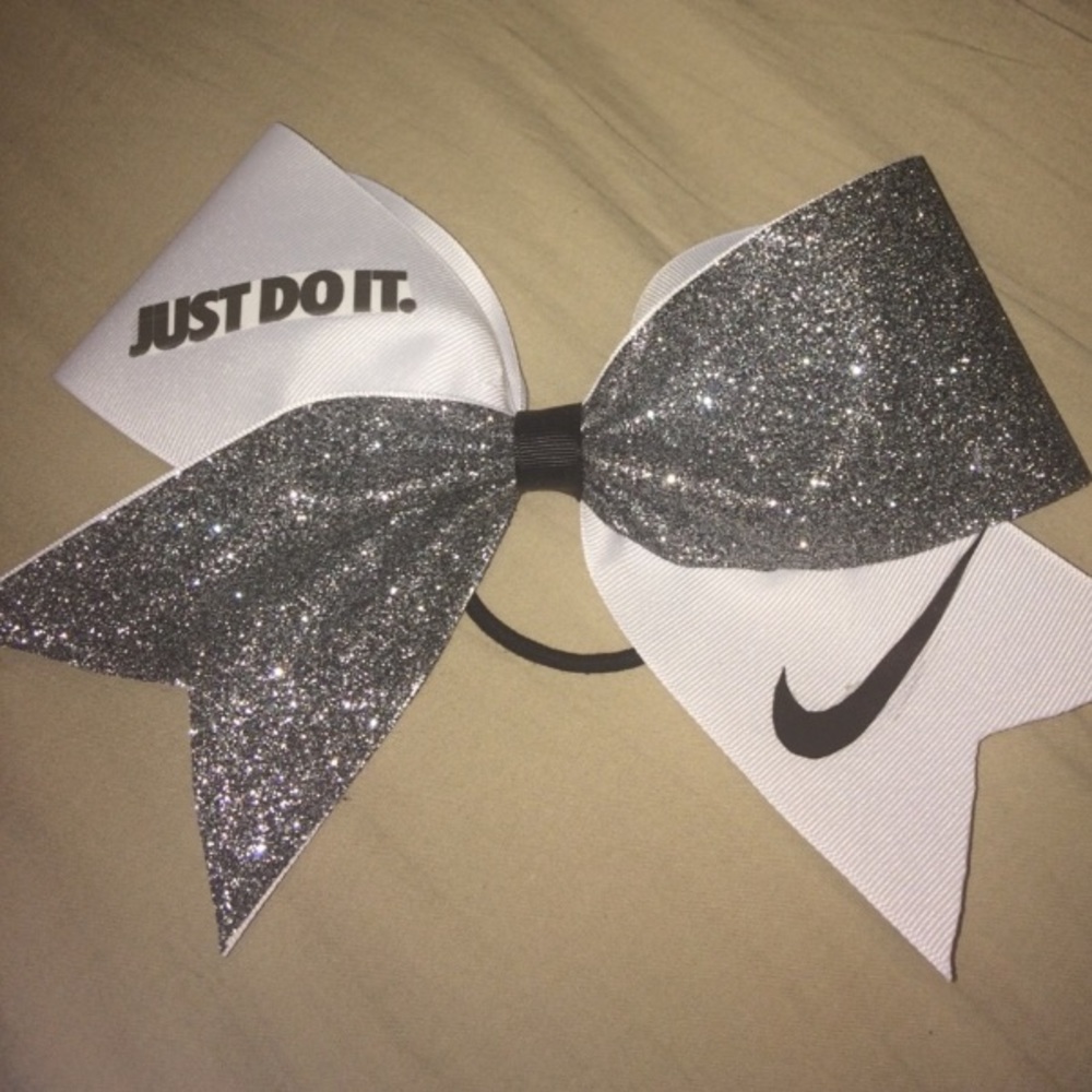 Just Do It Cheer Bow