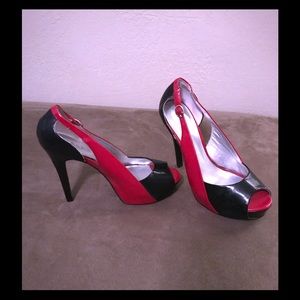 Guess Peeptoe Heels