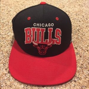 Authentic Mitchell Ness Chicago Bulls SnapBack Hat
