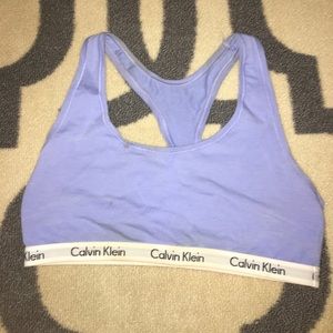 calvin klein Perry Winkle sports bra