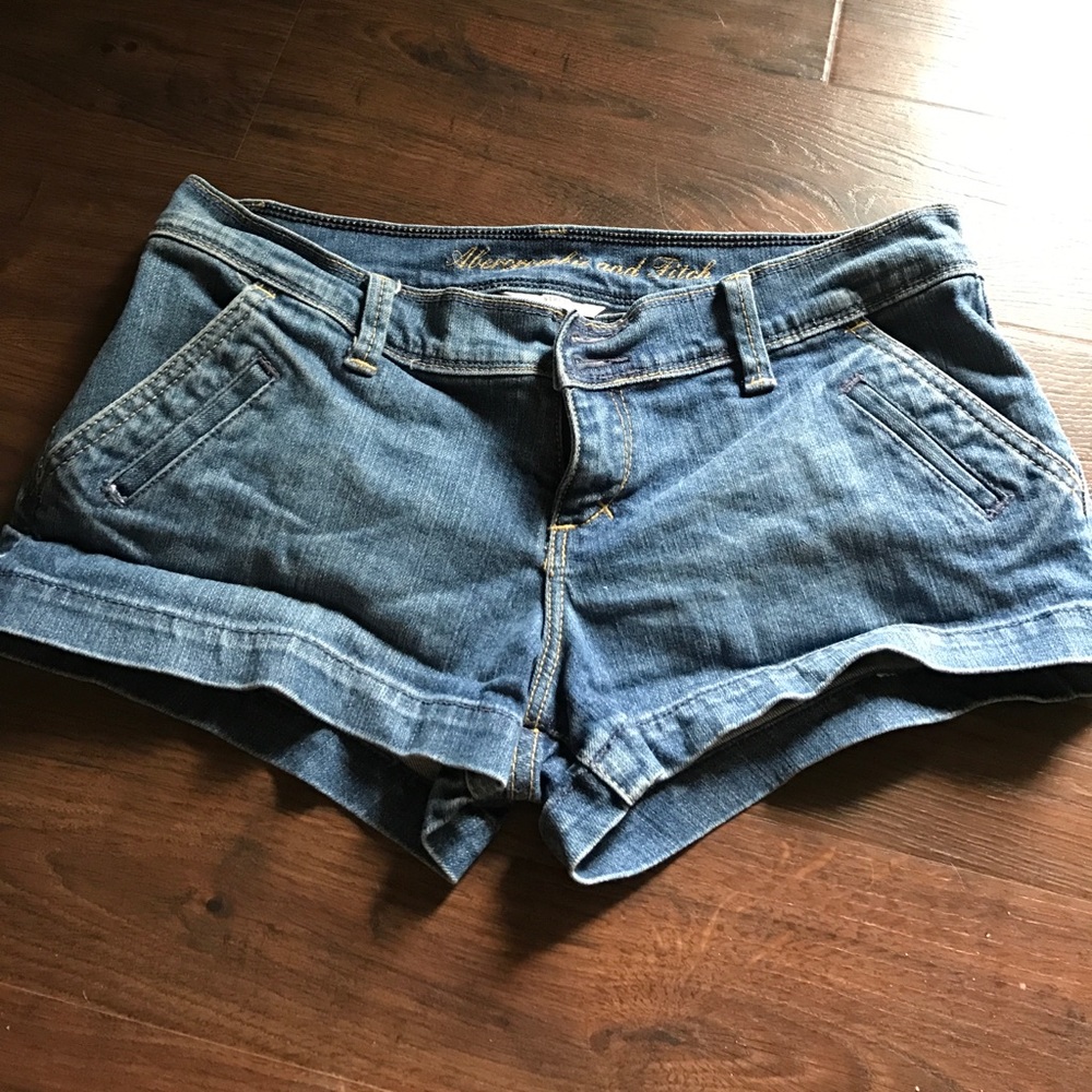 Jean shorts stretch 2" medium wash WOW