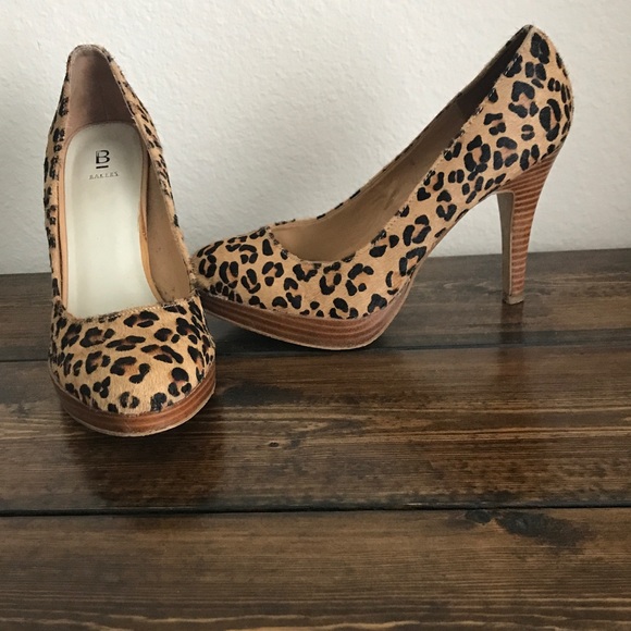 Bakers Shoes -  Leopard pumps 