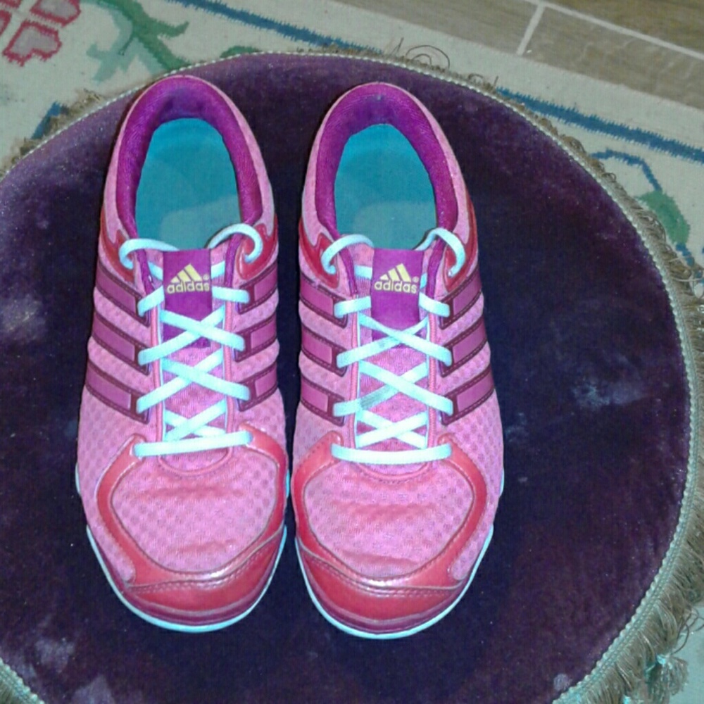 Non-marking pink adidas (Used)