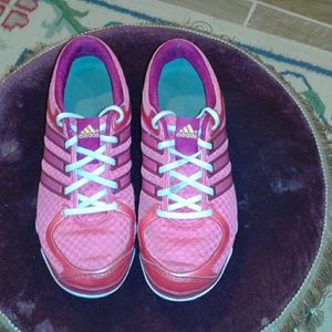 Non-marking pink adidas (Used)