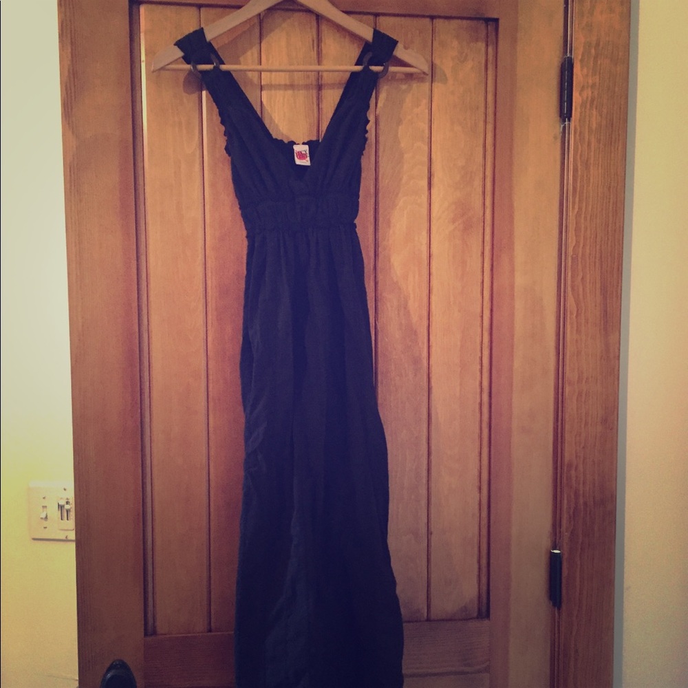 Eyelet maxi dress