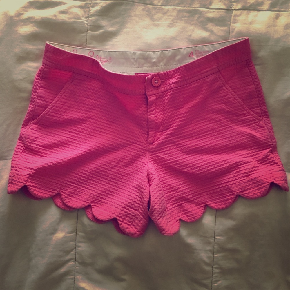 Lilly Pulitzer Pink Buttercup Style Shorts