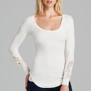 Free People Synergy Cuff Thermal - XS, Ivory