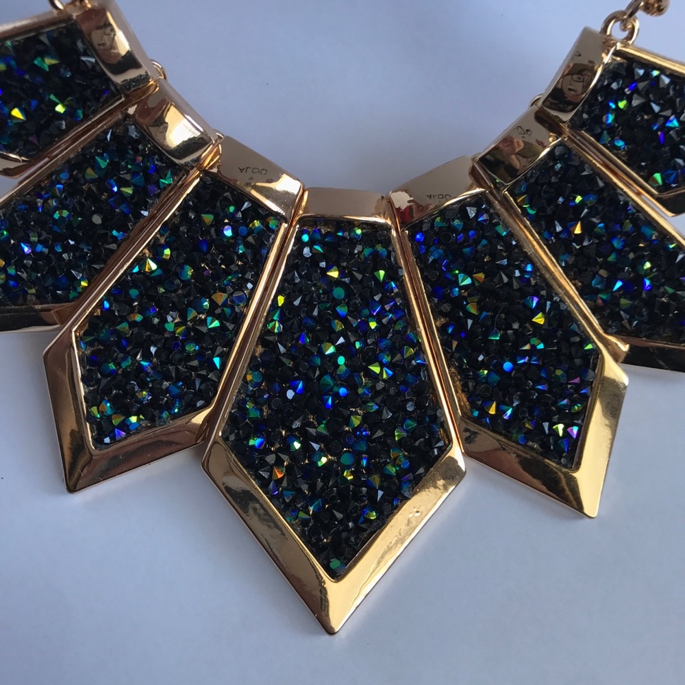 Aldo Blue and Gold shinny necklace.