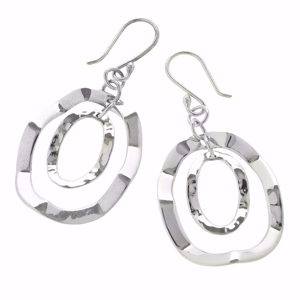 New Dangling .925 Sterling Silver Earrings