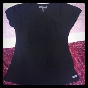 XS Greys Anatomy Scrub Top