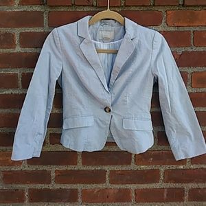 H&M | light blue blazer
