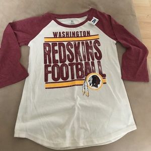Boys Washington Redskin cotton top