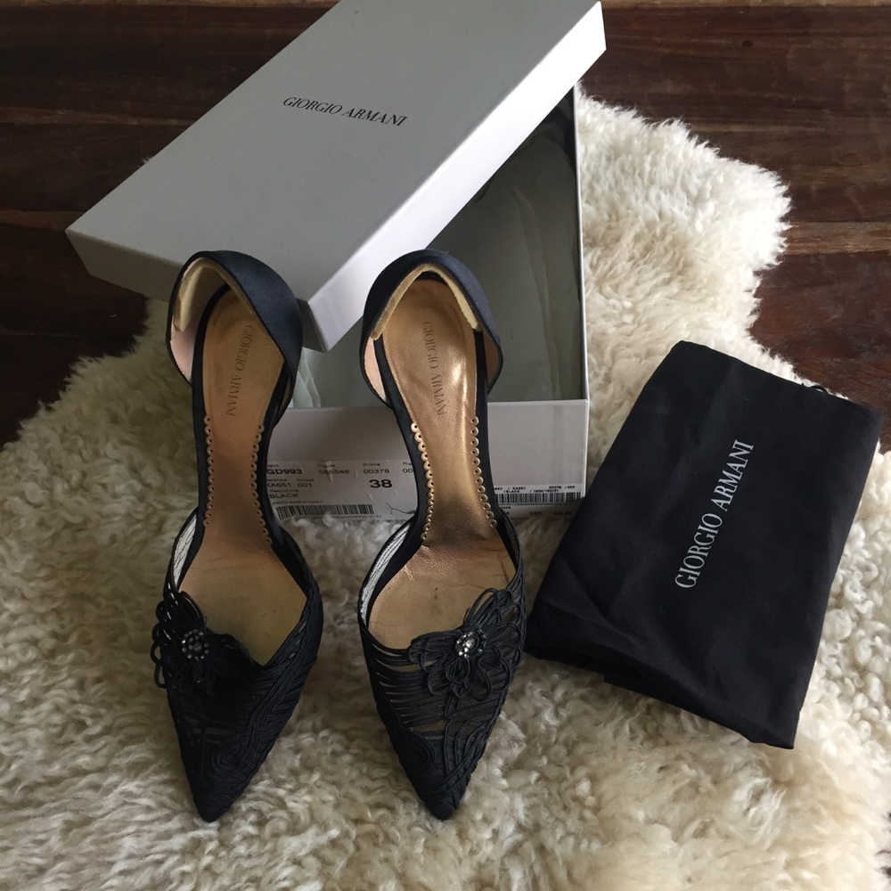 Georgio Armani Couture Heels