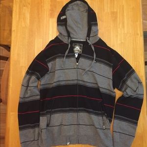 LRG Lifted Research Group Zip Up Hoodie