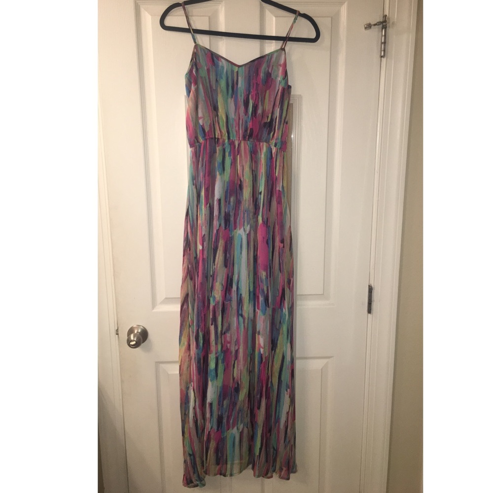 5/48 Watercolor Maxi Dress from Saks Off 5th!