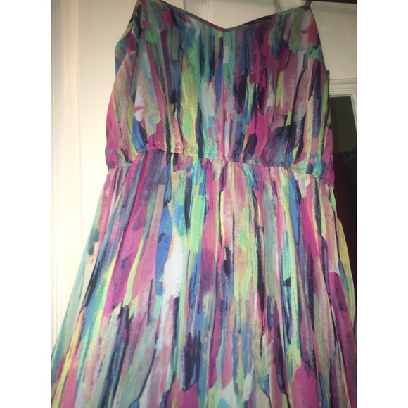 5/48 Watercolor Maxi Dress from Saks Off 5th! - Picture 2 of 4