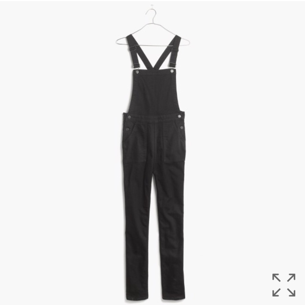 Madewell Denim Cross-Back Overalls