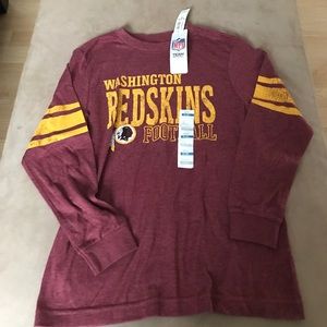 Boys Washington Redskin cotton top