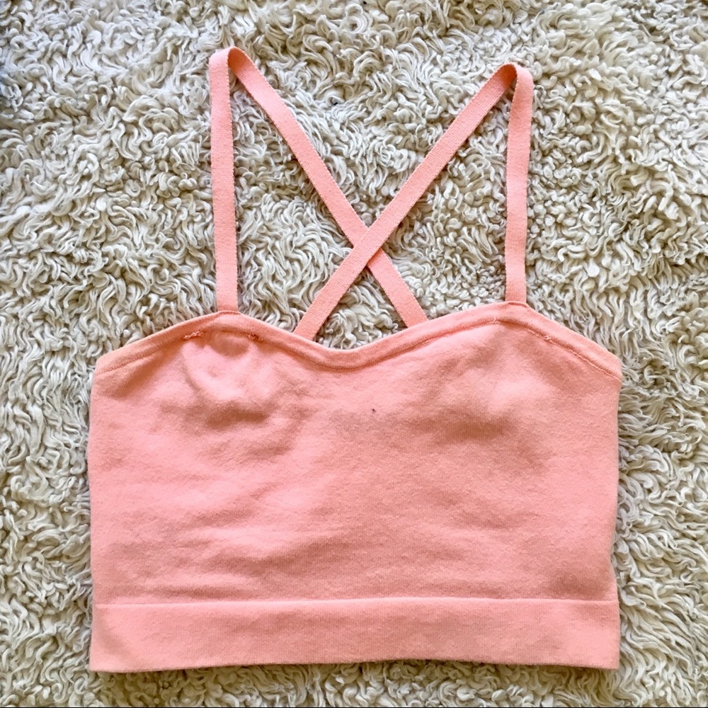 Cross Back Crop Top