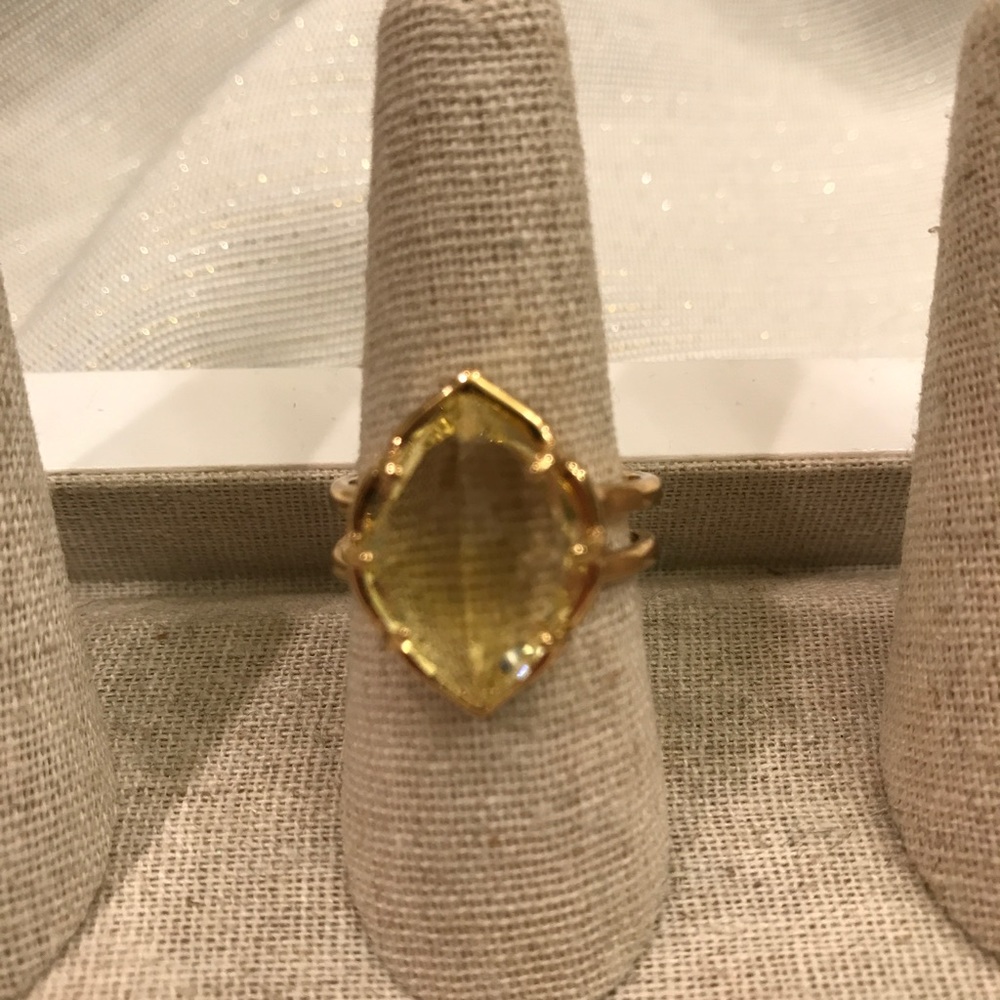 NIB Stella & Dot Arabesque Cocktail Ring