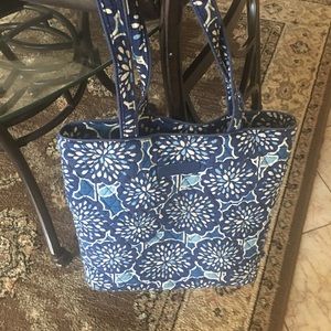 Blue Vera Bradley Tote