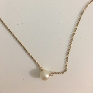 Dogeared Freshwater Pearl Pendant Necklace