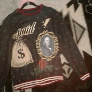 Paid sweater