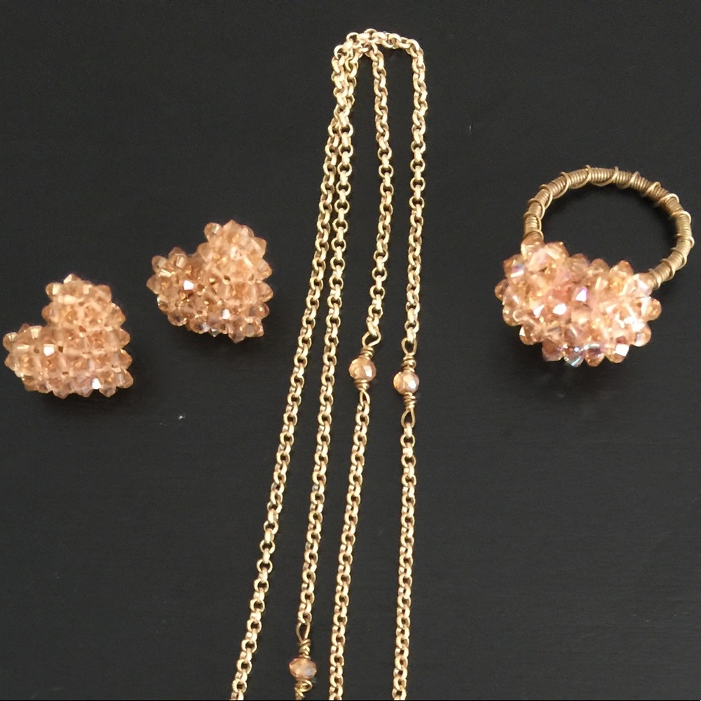 Swarovski crystal Handmade Set