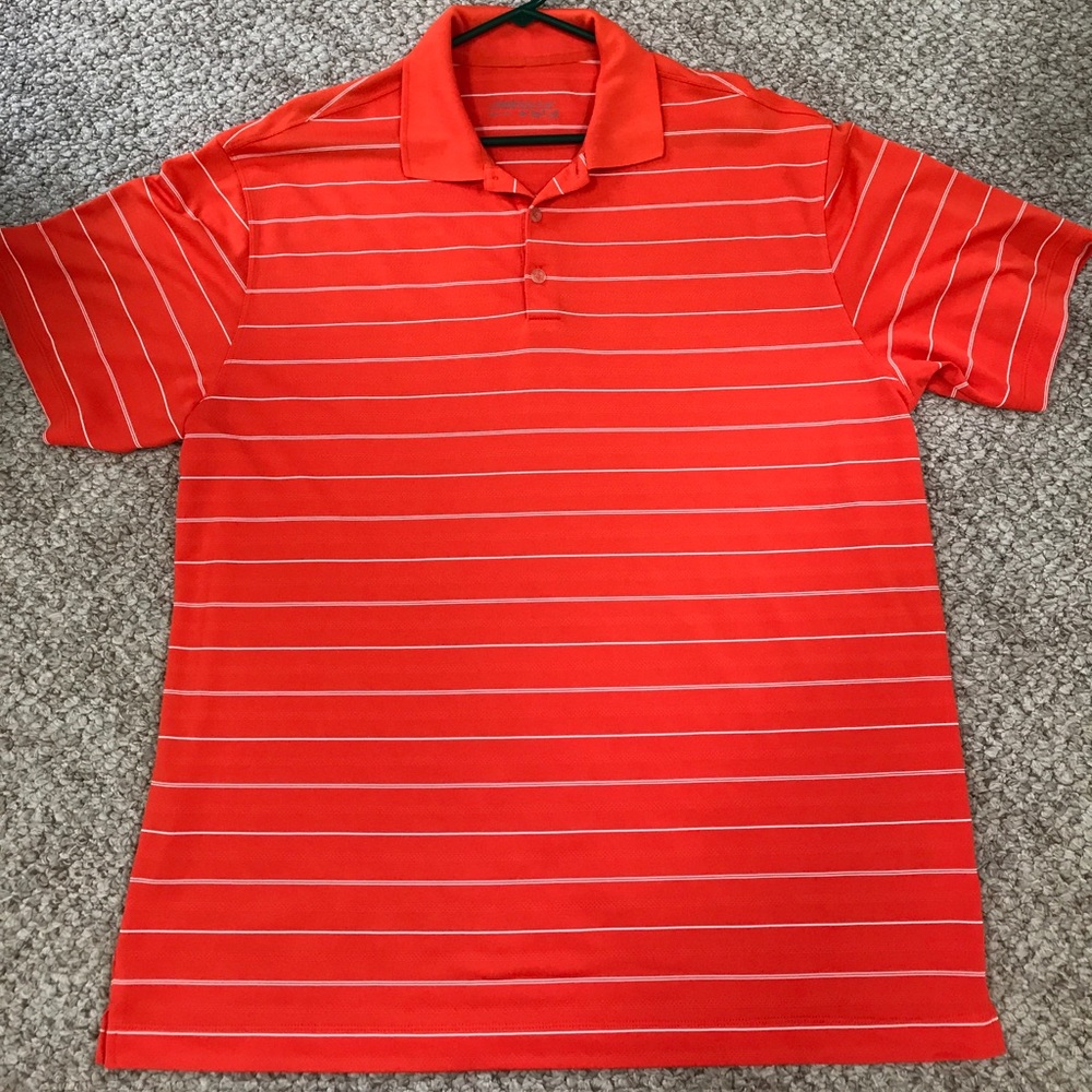 Nike DriFit Golf Polo Orange